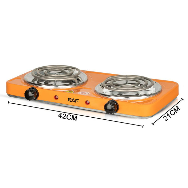 Double Head Electric Stove, Household Enclosed Electric Stove, Insulation, Heating, Baking, Constant Temperature Universal Electric Stove