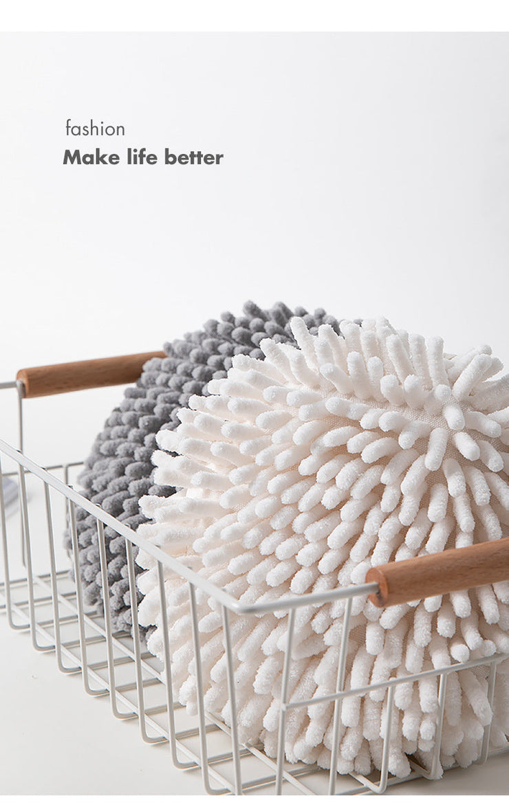 Hanging Hand Dryer Microfiber Towel Ball