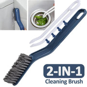 Multipurpose Deep Cleaning Brush With Removable Clip Soft Bristles for Shoe Bathroom Tile Floor Gap Crevice Cleaner