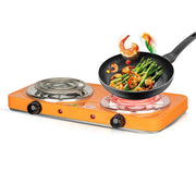 Double Head Electric Stove, Household Enclosed Electric Stove, Insulation, Heating, Baking, Constant Temperature Universal Electric Stove