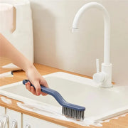 Multipurpose Deep Cleaning Brush With Removable Clip Soft Bristles for Shoe Bathroom Tile Floor Gap Crevice Cleaner