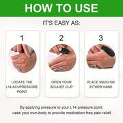 Sugar Control Li4 Acupressure Point Clip Wearable